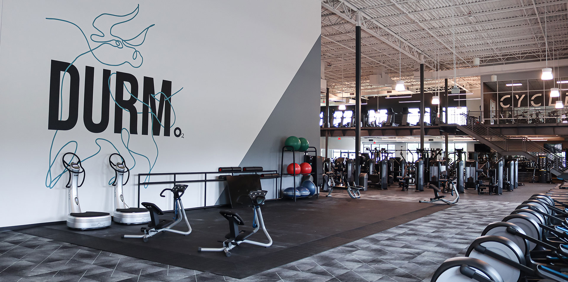 Gym in Durham | O2 Fitness Durham - University Drive